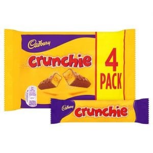 Cadbury crunchie (4 x 26,1 g Riegel) 104.4g Vorteilspackung