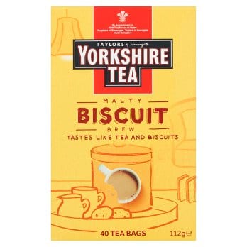 Taylors of Harrogate - Malty Biscuit Brew - 40 Beutel, 112g