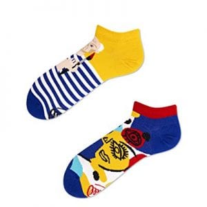 Many Mornings - verrückte Sneaker Socken - Picassosocks Gr. 39-42