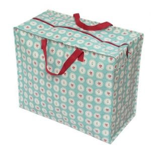 Rex London –  Jumbo Bag / XXL Tasche –   Blue Doily