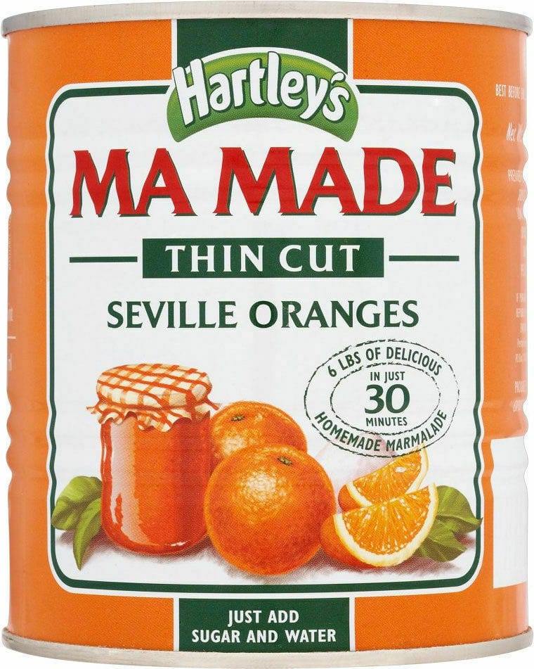 Hartleys Ma Made - Thin Cut Seville Oranges - 850g