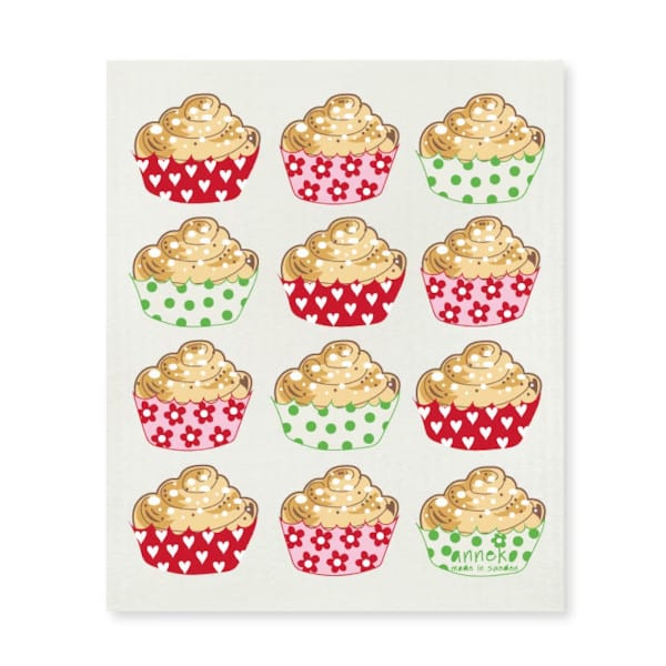 Anneko Design - Swedish Dishcloth - Spülschwamm - Buns / Küchlein - Brötchen