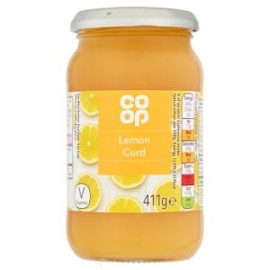 Co-op Lemon Curd, 411g