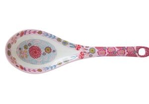 Overbeck and Friends - großer Melamin - Servierlöffel  Design: Lilly-Rose