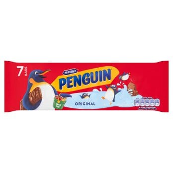 McVitie's Penguin Original Bars 7 x 24.6g (172.2g)