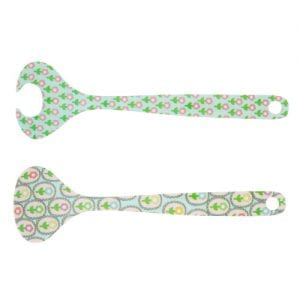 Overbeck and Friends - Melamin Salatbesteck -  Flora