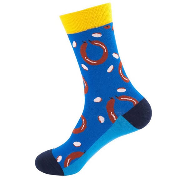 Musthaves – Socks / Socken Unisex – Einheitsgröße Gr. 38 -45 - Sausages / Würstchen