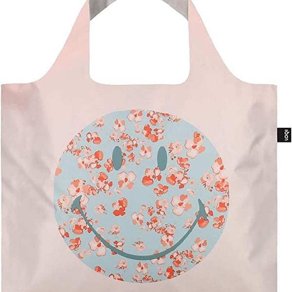 LOQI Smiley - Blossom Recycled Bag