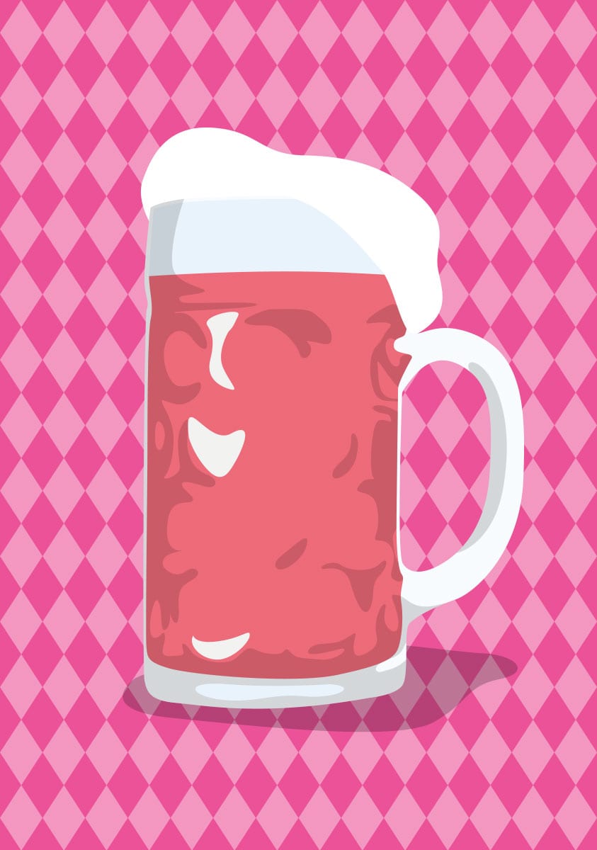 Postkarte - luminous - Massbier
