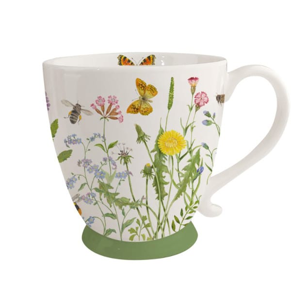 Isabelle Rose - Porzellan Tasse - Meadow / Wiese, 430ml