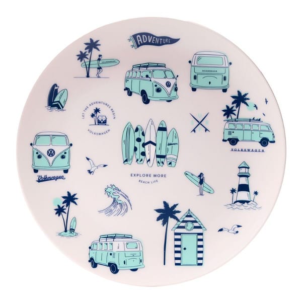 Puckator - Volkswagen VW T1 Bulli Explore Picknick REPT Picknicktellern / Plates – Bild 2