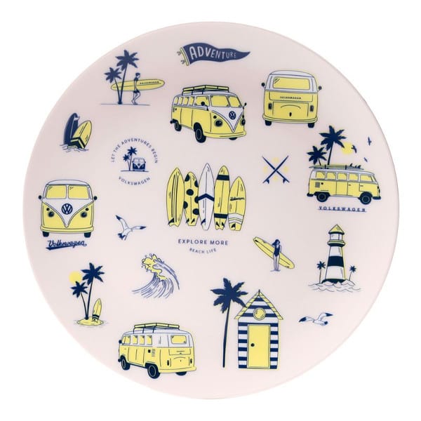 Puckator - Volkswagen VW T1 Bulli Explore Picknick REPT Picknicktellern / Plates – Bild 3