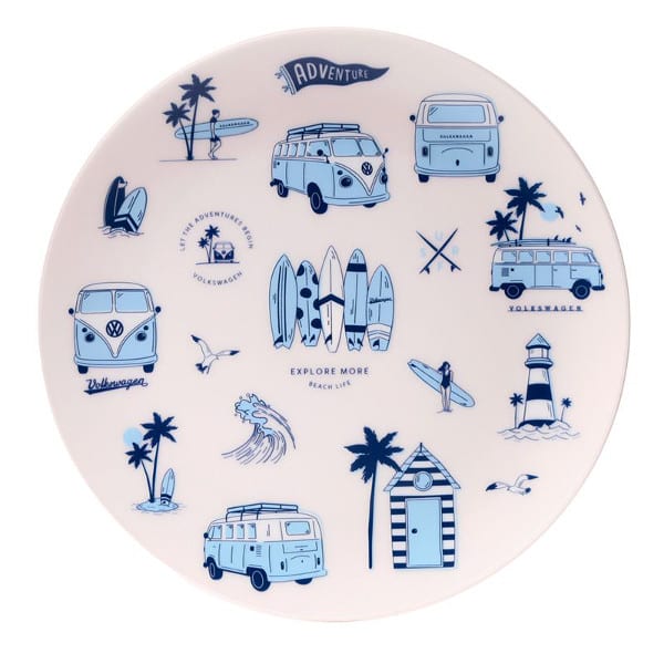 Puckator - Volkswagen VW T1 Bulli Explore Picknick REPT Picknicktellern / Plates – Bild 5