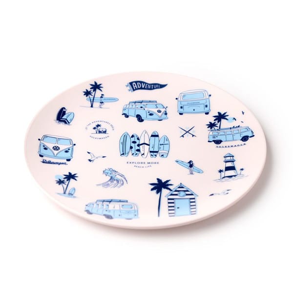 Puckator - Volkswagen VW T1 Bulli Explore Picknick REPT Picknicktellern / Plates – Bild 6