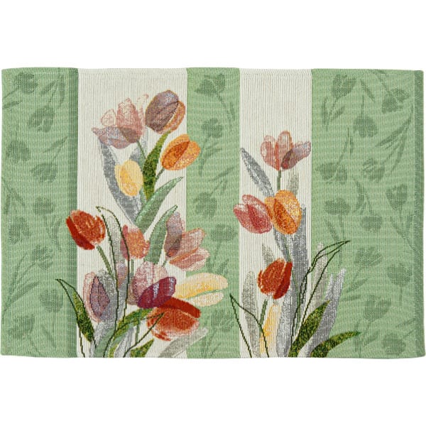 Sander Gobelin Tischset / Placemat - Tulip Stripe , 32 x 48 cm
