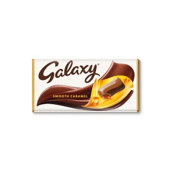 Galaxy - Smooth Caramel & Milk Chocolate Bar, 135g