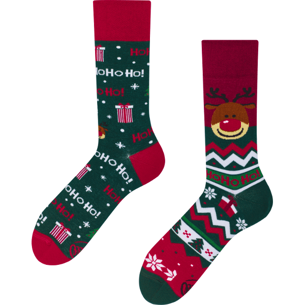 Many Mornings – verrückte, bunte mismatched Socken – Rudolph Gr. 39-42