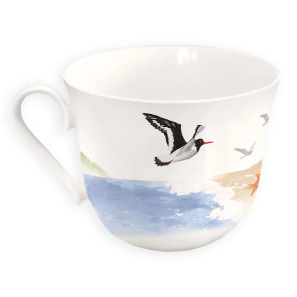 Grätz Verlag - Daniela Drescher - Porzellantasse / Teetasse - Strandkorb – Bild 2
