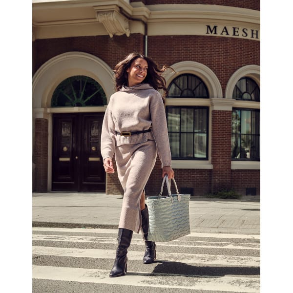 Handed By - Dune, Shopper Size M - Farbe: sage green – Bild 2