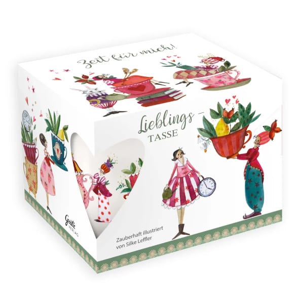 Grätz Verlag - Silke Leffler  - Porzellantasse / Teetasse - Tea Time – Bild 3