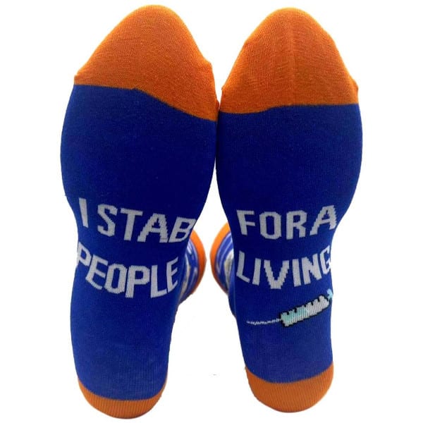 Musthaves – Bunte, lustige  Socken Unisex – Doctor / Mediziner - Einheitsgröße Gr. 38 - 45 – Bild 2