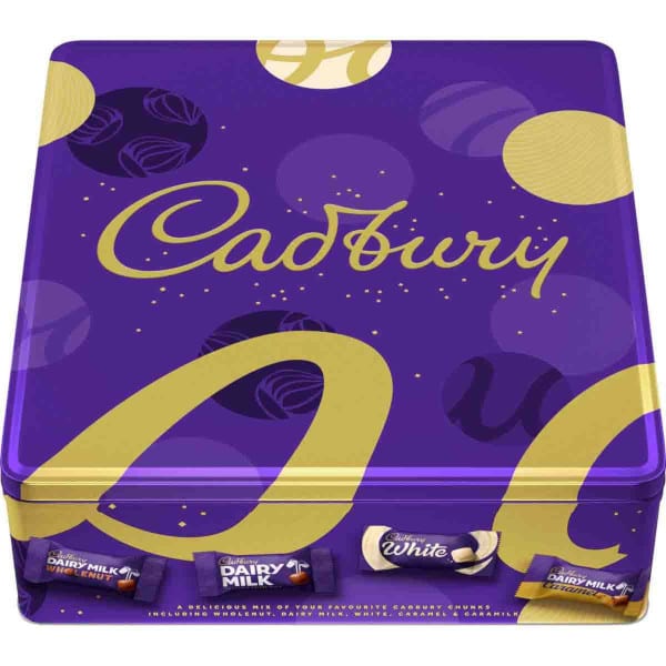 Cadbury - Dairy Milk Chunks Tin, 700g
