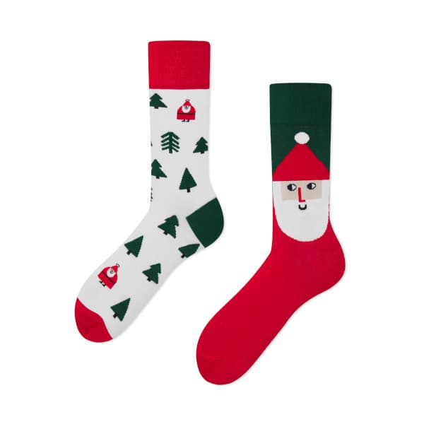 Many Mornings – verrückte, bunte mismatched Socken – The little Claus, Gr. 43-46