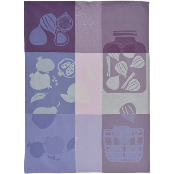 Sander Geschirrtuch  - Amalfi - Farbe: 35, Lilac- Obst